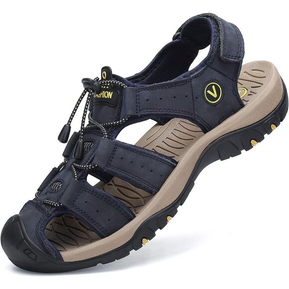 〽️Men\'s Hiking Sandals Blue Outdoor Athletic Walking Casual Sports Shoes